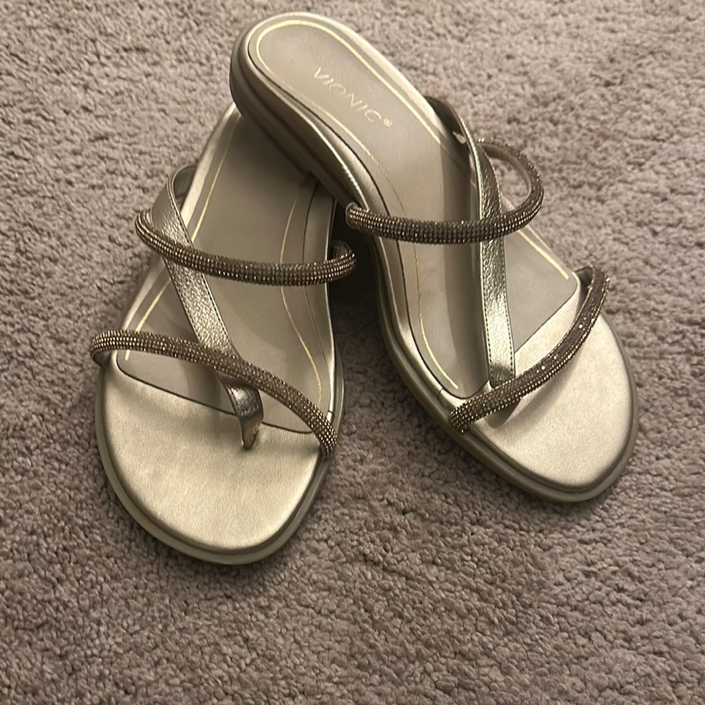 Viviana Gold Women's Sandals